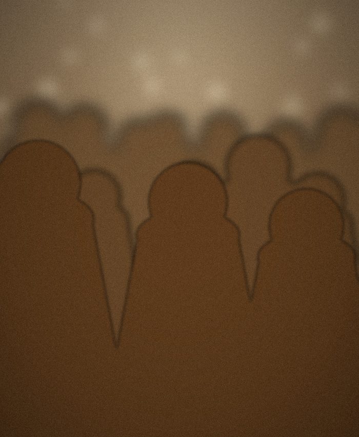 Members gathered at a Threshold Social gathering